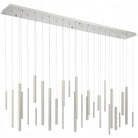 Santana Modern Linear Multi Light Pendant for Kitchen Island - 70.75"L x 8.75"W x 1.25"HSatin NickelBlushlighting