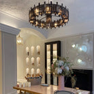 Saturn chandelier - CDR SATURN TRANSPARENTBlushlighting