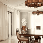 Saturn chandelier - CDR SATURN TRANSPARENTBlushlighting