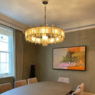 Saturn chandelier - CDR SATURN TRANSPARENTBlushlighting