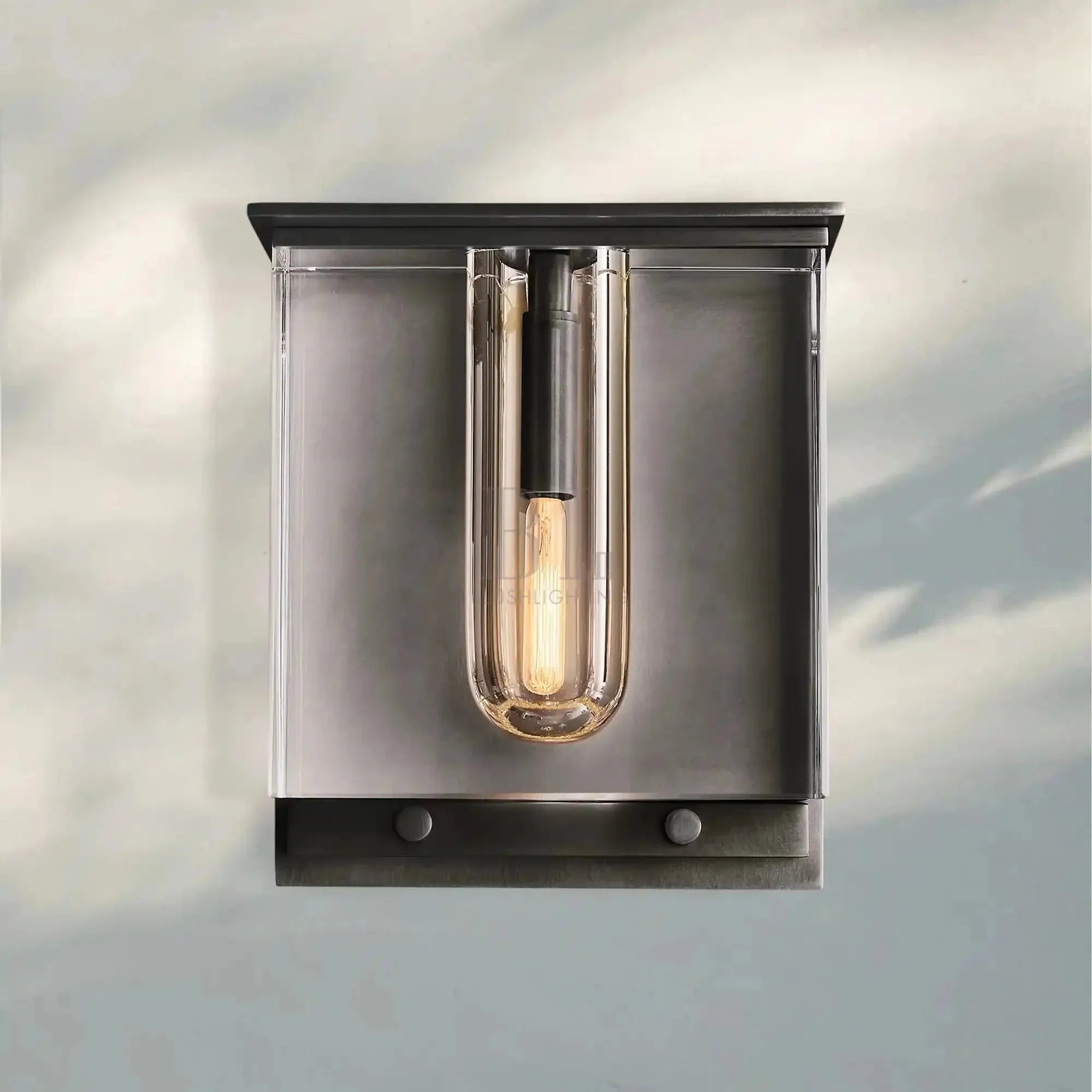 Saviler Cube Wall Sconce - Blushlighting