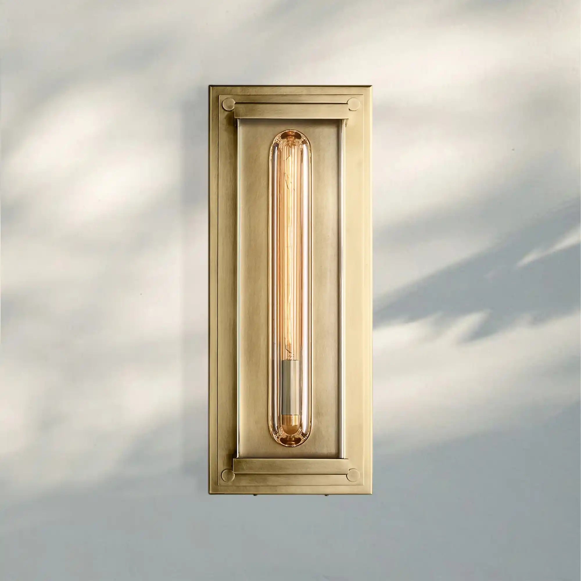 Saviler Grand Rectangular Sconce - Blushlighting