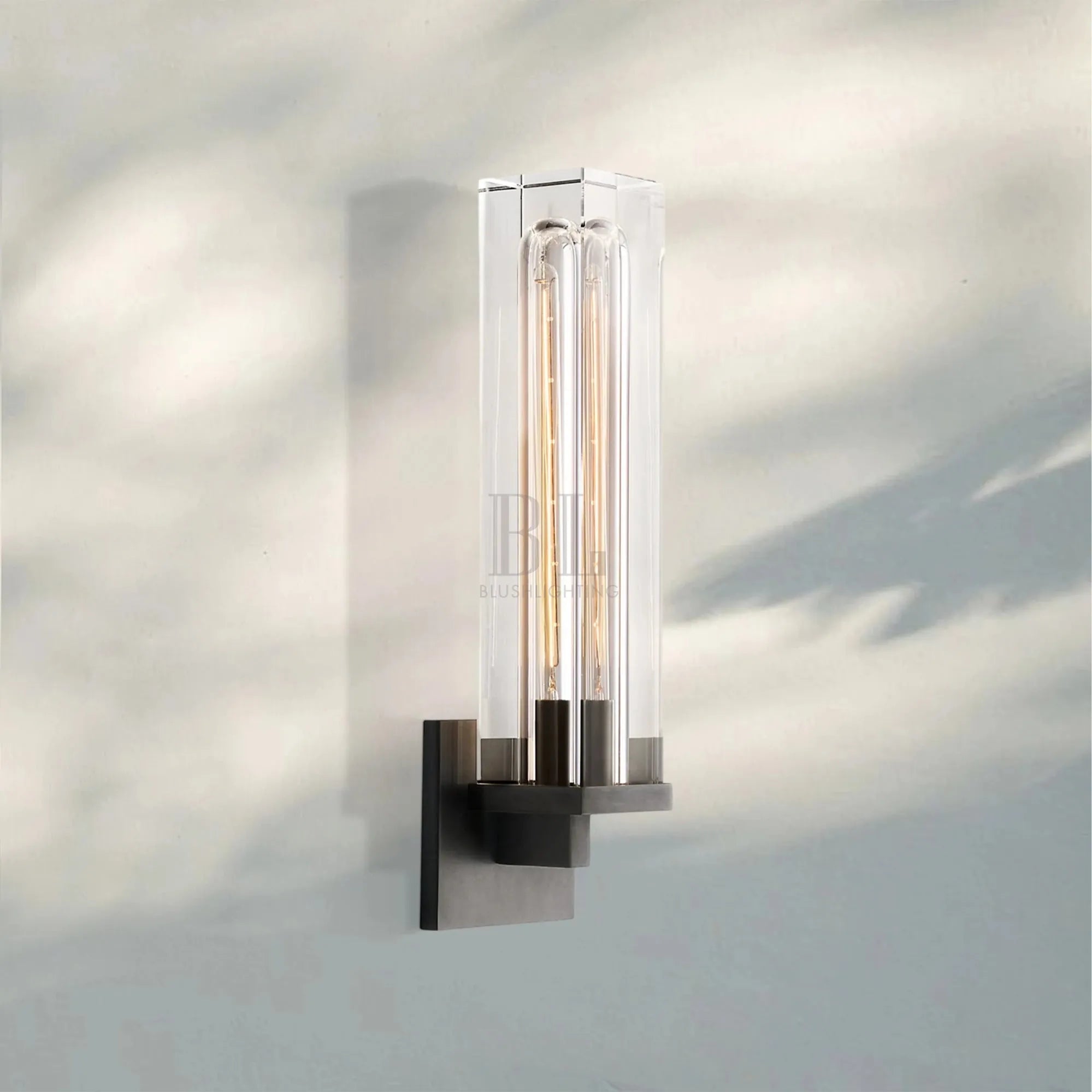 Saviler Rectangular Sconce - Blushlighting