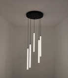 Scandinavia Minimalist White Pendant Light for Bedside/Dining Room/Staircase - One Single: SWarm LightBlushlighting