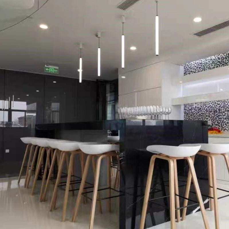 Scandinavia Minimalist White Pendant Light for Bedside/Dining Room/Staircase - 9 Lights : SWarm LightBlushlighting