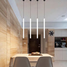Scandinavia Minimalist White Pendant Light for Bedside/Dining Room/Staircase - One Single: SWarm LightBlushlighting
