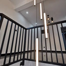 Scandinavia Minimalist White Pendant Light for Bedside/Dining Room/Staircase - 5 Lights: SWarm LightBlushlighting
