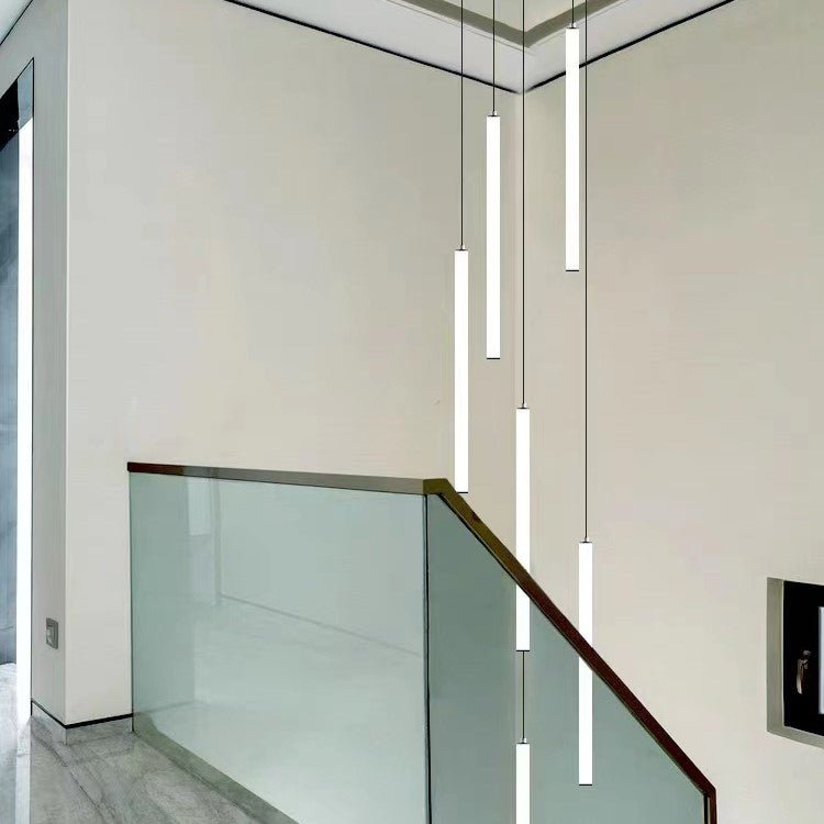 Scandinavia Minimalist White Pendant Light for Bedside/Dining Room/Staircase - One Single: SWarm LightBlushlighting