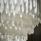 Selenite Layer Rectangular Chandelier - Blushlighting