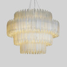 Selenite Layer Round Chandelier - Large - 40"Blushlighting