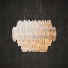 Selenite Layer Round Chandelier - Large - 40"Blushlighting