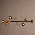 Selina Linear Chandelier - BrownBlushlighting