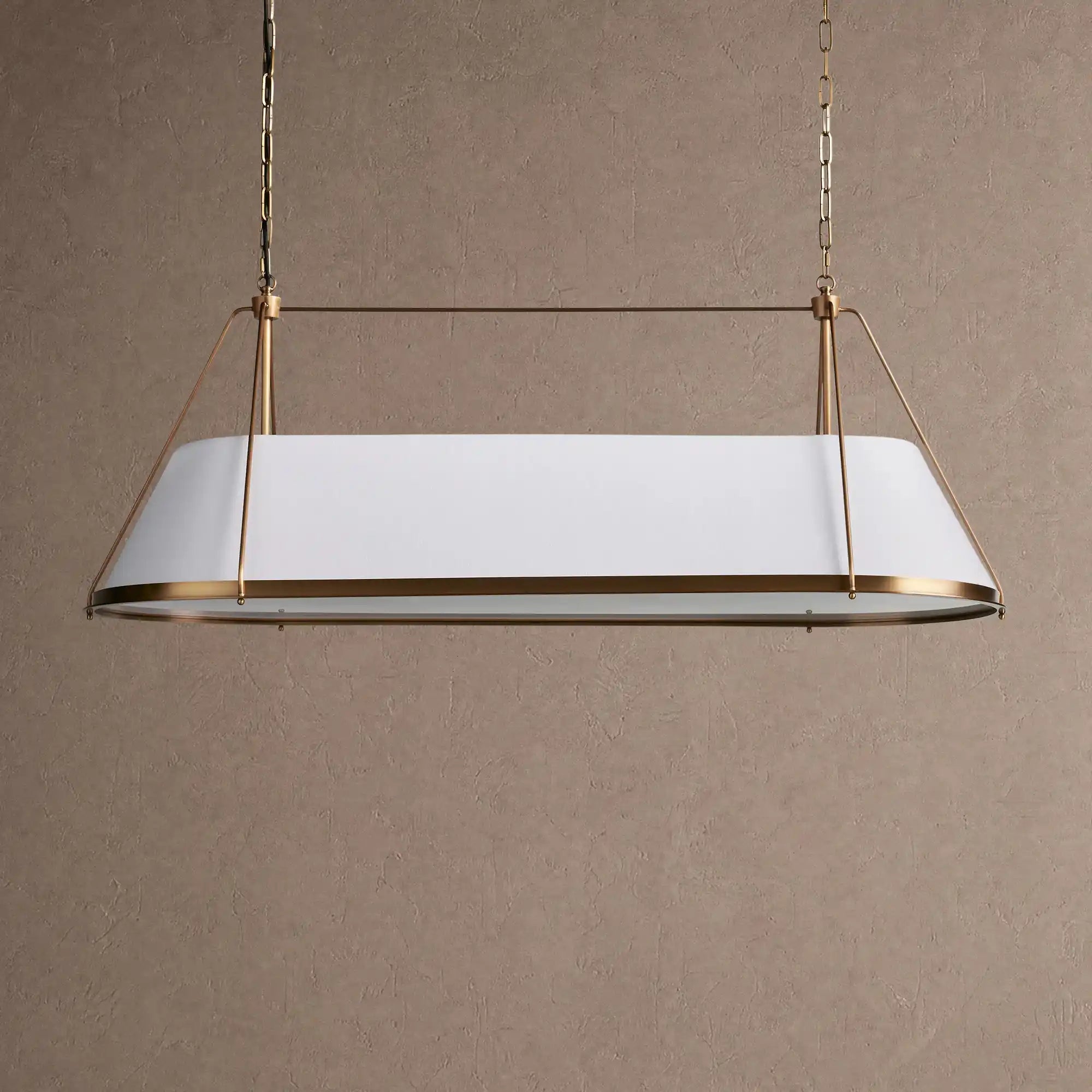 Shelton Linear Chandelier - BrassBlushlighting