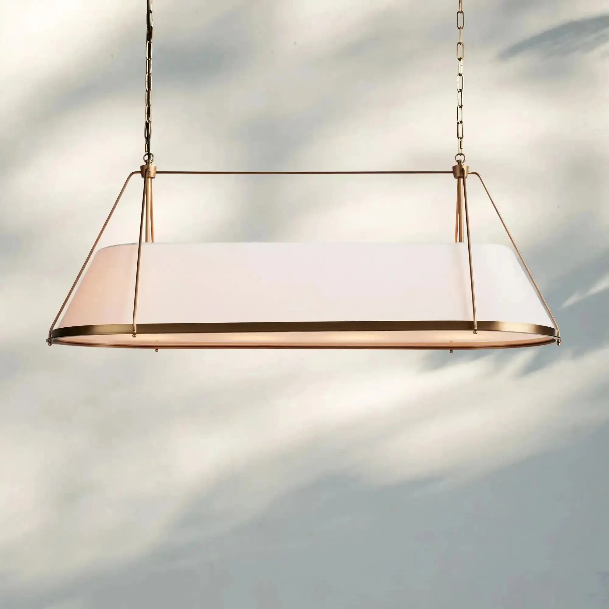 Shelton Linear Chandelier - BrassBlushlighting