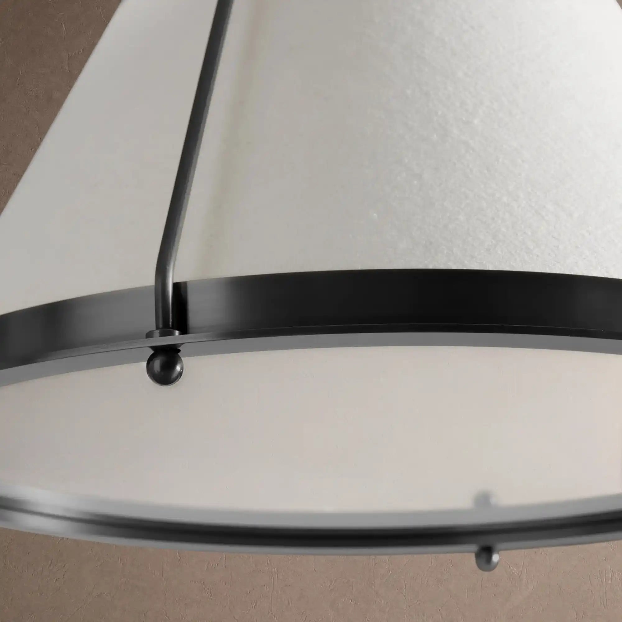 Shelton Pendant - Black17"Blushlighting