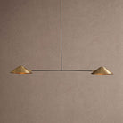 Simms 2-Light Linear Chandelier - Blushlighting