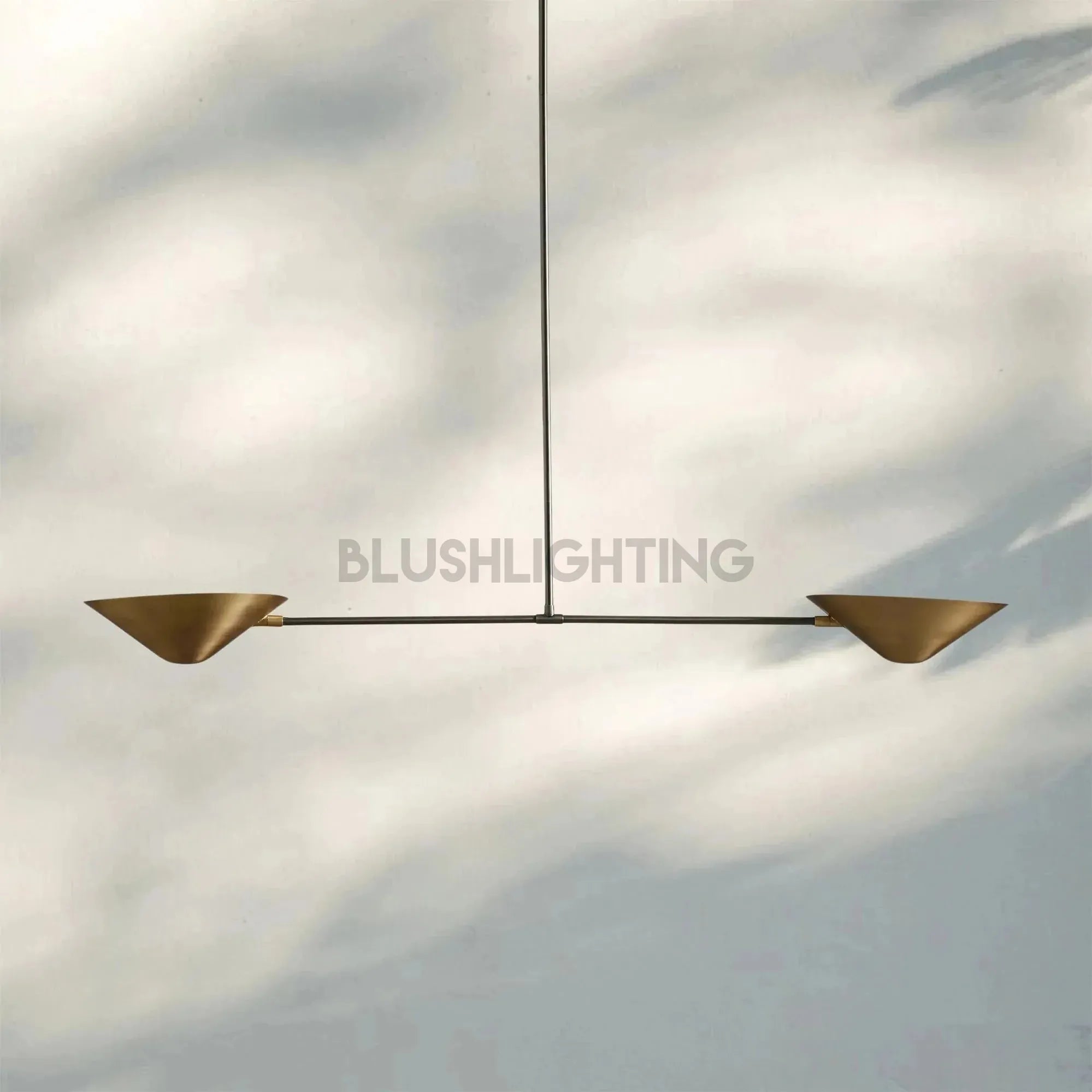 Simms 2 - Light Linear Chandelier - Blushlighting