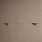 Simms 2-Light Linear Chandelier - Blushlighting