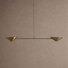Simms 2-Light Linear Chandelier - Blushlighting