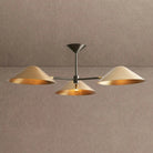 Simms 3-Light Flush Mount - 36''Blushlighting