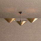 Simms 3-Light Flush Mount - 36''Blushlighting