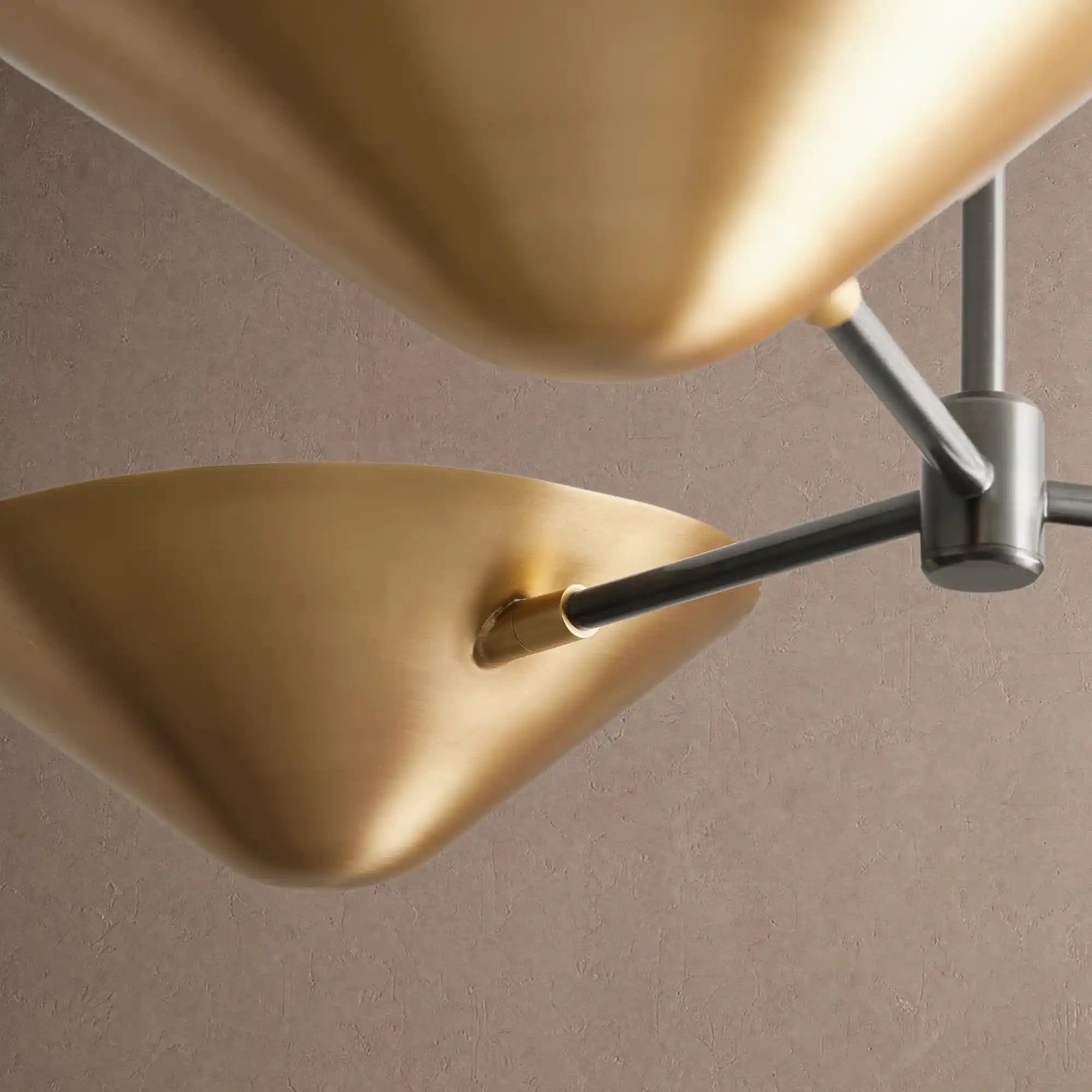 Simms 3-Light Flush Mount - 54''Blushlighting