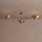 Simms 3-Light Flush Mount - 54''Blushlighting