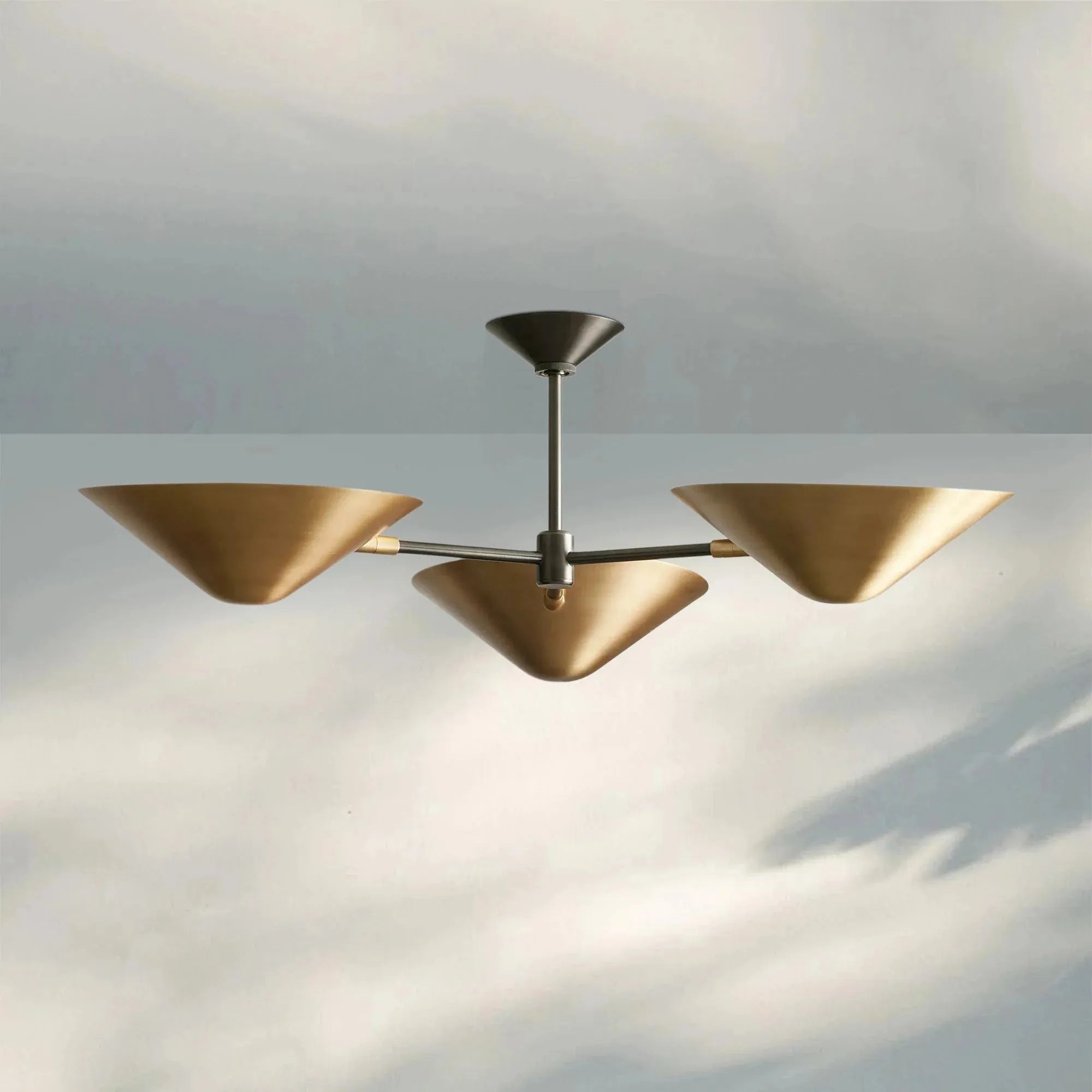 Simms 3 - Light Flush Mount - 54''Blushlighting