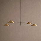 Simms 4-Light Linear Chandelier - Blushlighting