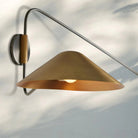 Simms Long Arm Double Wall Sconce - Blushlighting