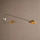 Simms Long Arm Double Wall Sconce - Blushlighting