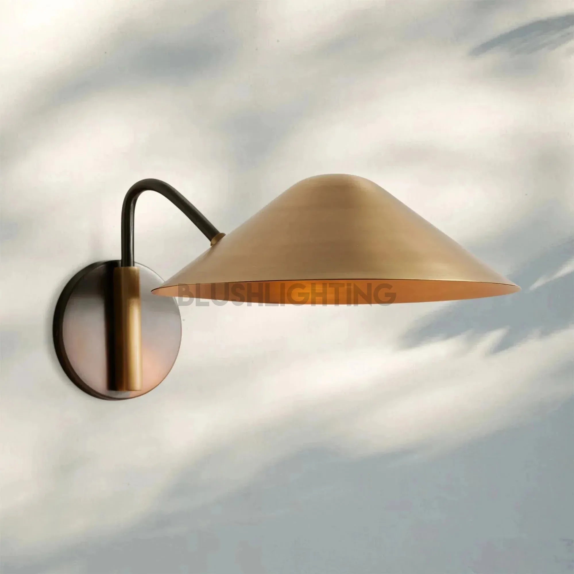 Simms Single Wall Sconce - Blushlighting