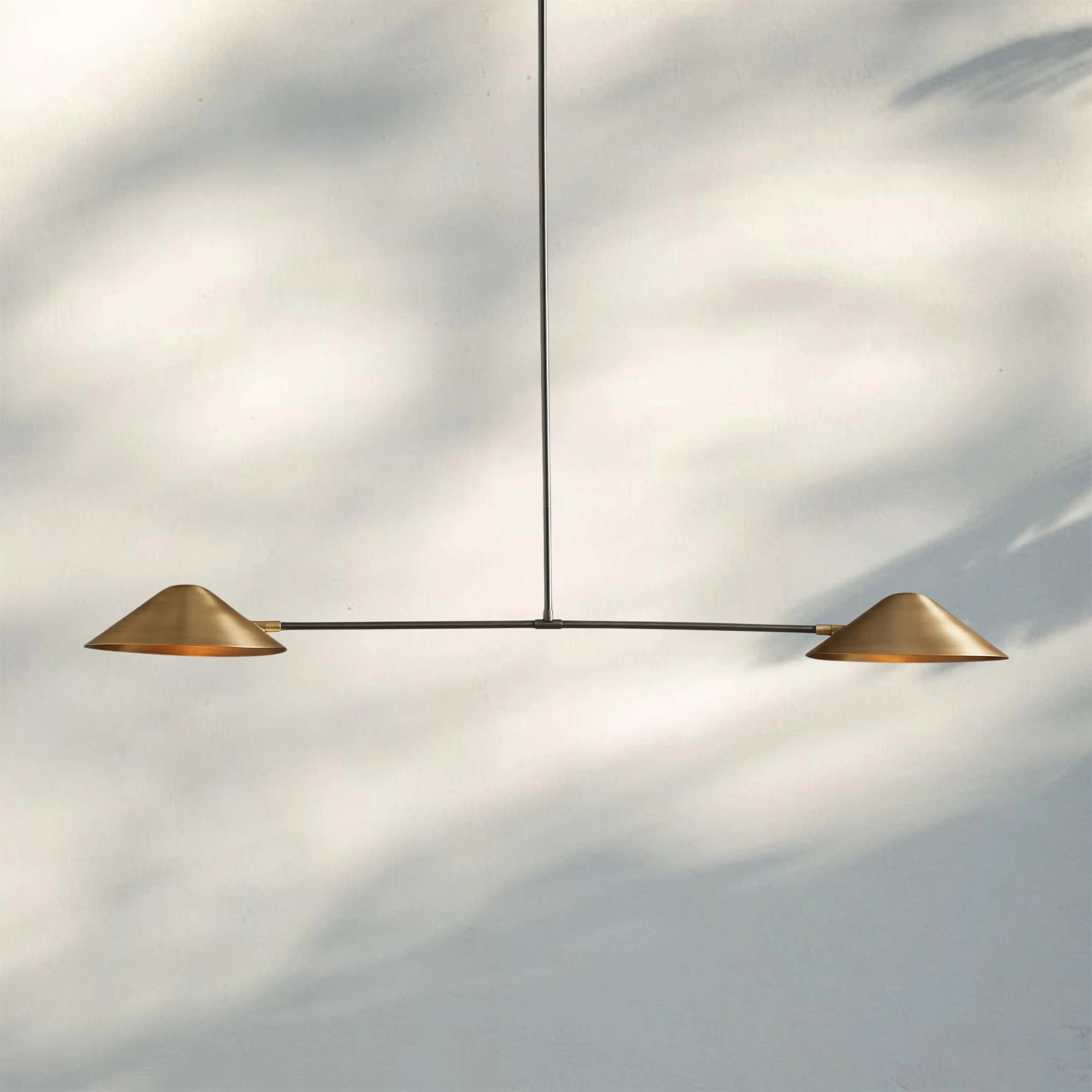Simmsa 2-Light Linear Chandelier-