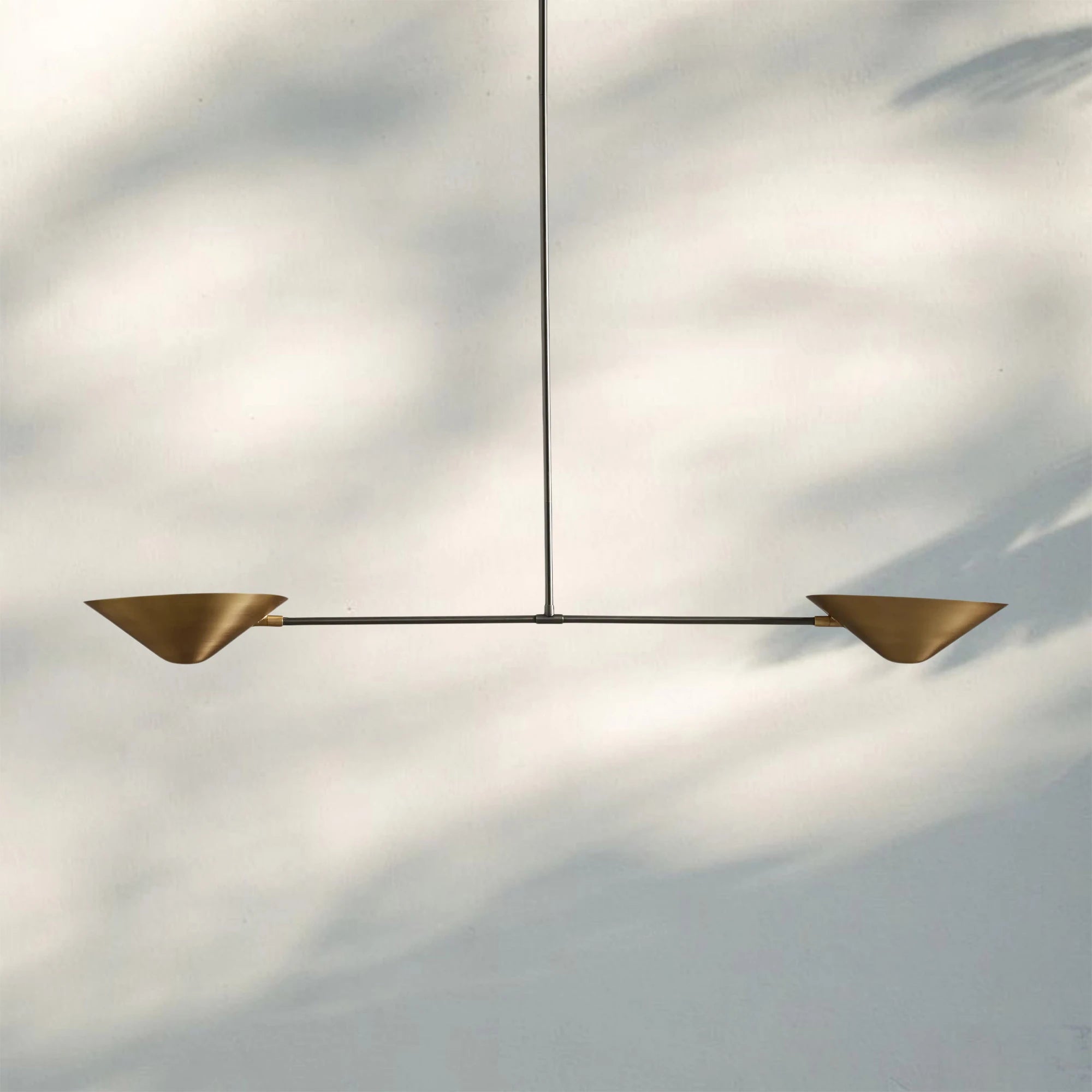 Simmsa 2-Light Linear Chandelier-