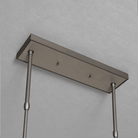 Simple Artistic Metal Dining Table Chandelier - 31.5"LBlushlighting