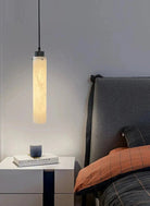 Simple marble pendant lamp - Dia 2.7”(7cm) x H 9.8”(25cm)Copper & White MarbleBlushlighting