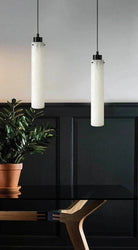 Simple marble pendant lamp - Dia 2.7”(7cm) x H 9.8”(25cm)Copper & White MarbleBlushlighting