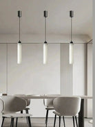 Simple marble pendant lamp - Dia 2.7”(7cm) x H 9.8”(25cm)Copper & White MarbleBlushlighting