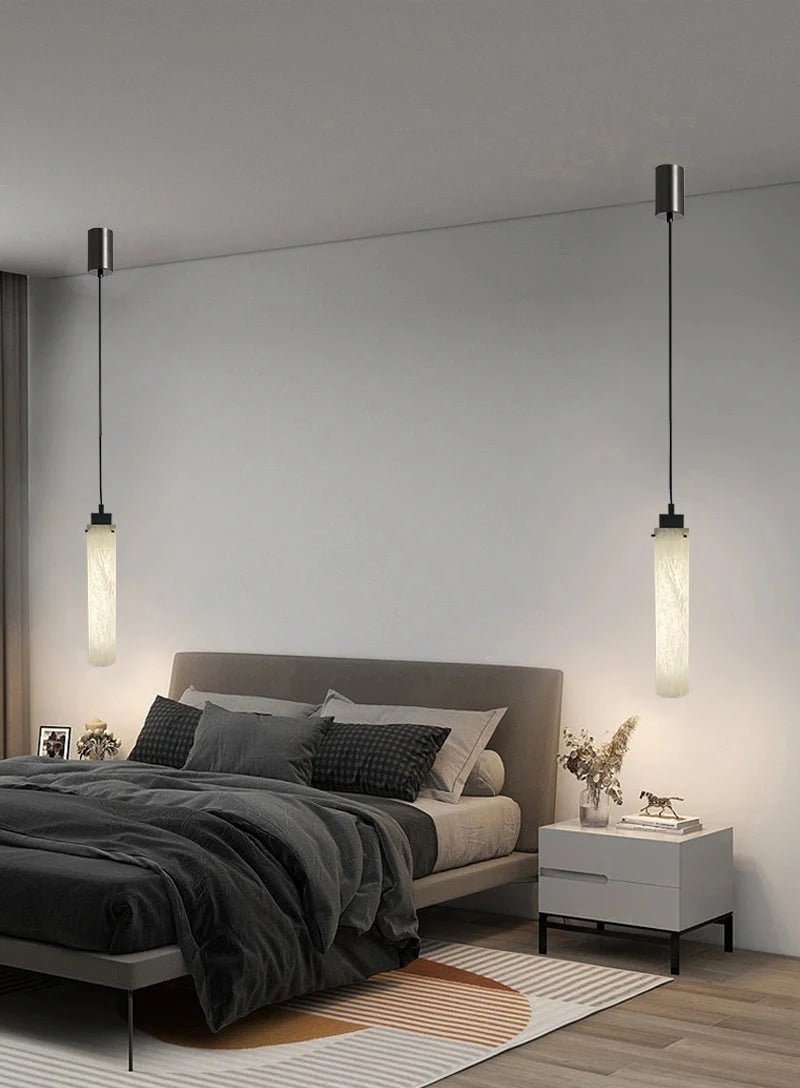 Simple marble pendant lamp - Blushlighting