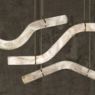 Simplicity Alabaster Pendant Lights - AL39.4"Blushlighting