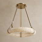 Single Ring Pendant Alabaster - Ø20.9" (53 cm)Blushlighting