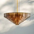 Sirena Smoke Round Chandelier 41" 52‘’ 65‘’-