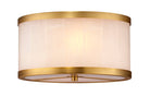 Small Upsala Alabaster Flush Mount Ceiling Light - Blushlighting