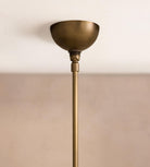 Snowflake Alabaster Orb Chandelier - ∅ 15″ x H 59″Bronze & WhiteBlushlighting