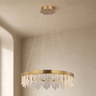 Soffione Glass Chandelier - D600*H280mmBlushlighting