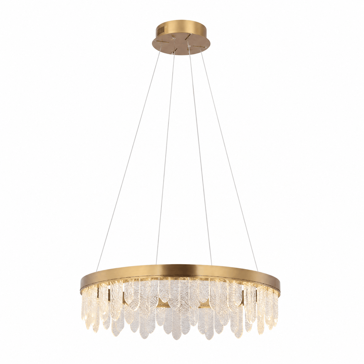 Soffione Glass Chandelier - D800*H280mmBlushlighting