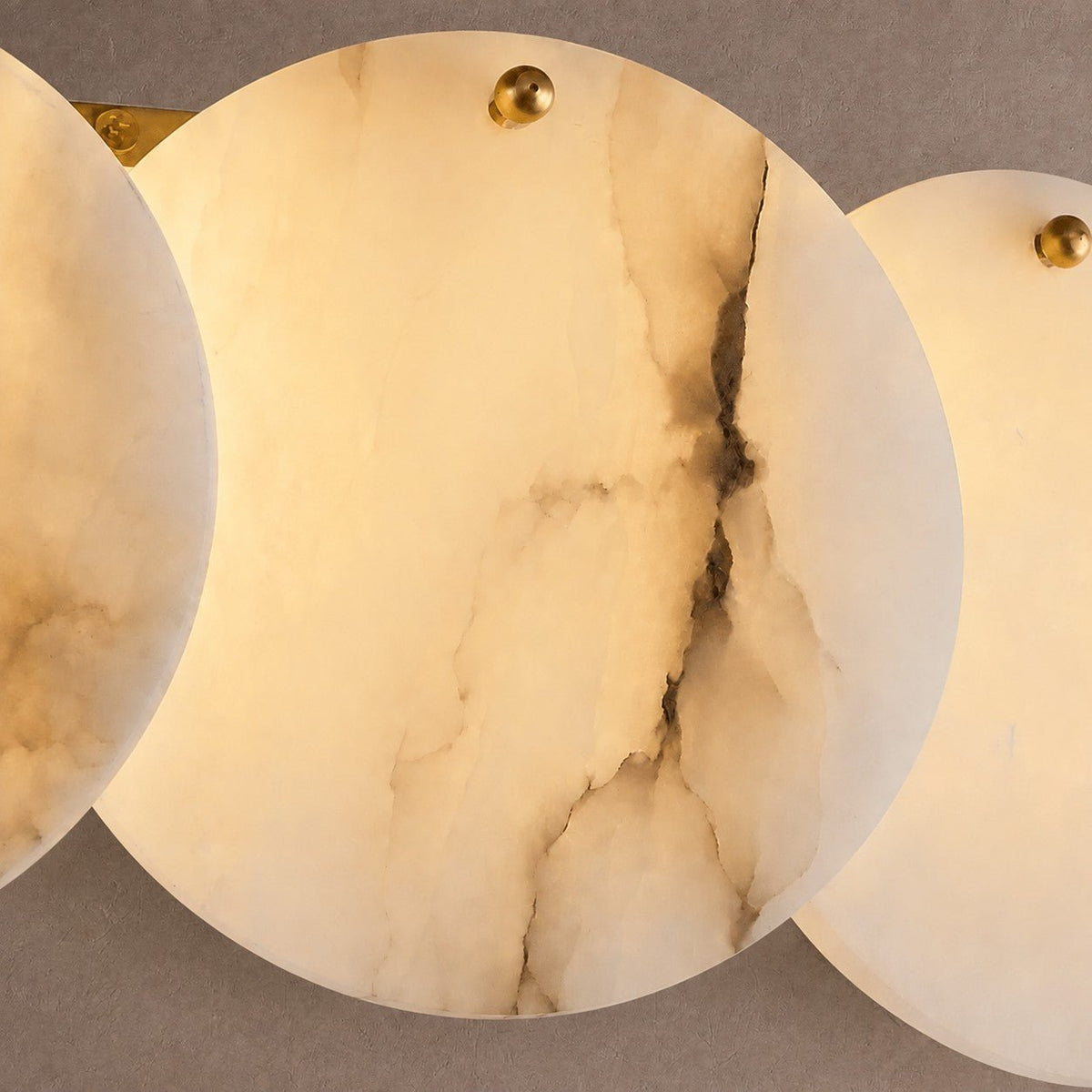 Solara Round Wall Sconce - W12.60 × H10.63 × D6.69 inBlushlighting