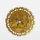 Solaris Disc Murano Chandelier - ∅ 23.6″ x H 11.0″Green & GoldBlushlighting