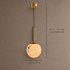 Solenne Globe Pendant - 5.9" Dia x 12.6" HBlushlighting