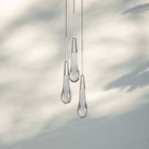 Solitaire 3-Light Pendant-Nickel-
